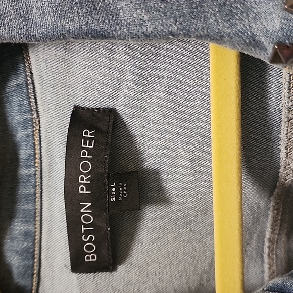 Denim jacket embroidered - Picture 5 of 10